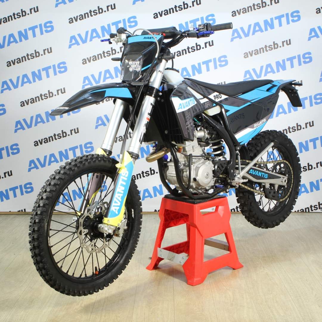 Мотоцикл эндуро Avantis Enduro 300 Pro/EFI ARS (NC250/177MM, Design HS черный) с ПТС