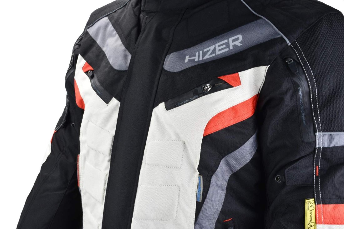 Куртка мотоциклетная (текстиль) HIZER CE-2130 (M)